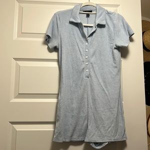 Terry cloth romper